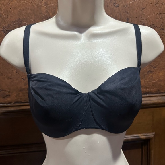 NWT SIZE 38B SKIMS Sleek Black Underwire Bra - Picture 6 of 7